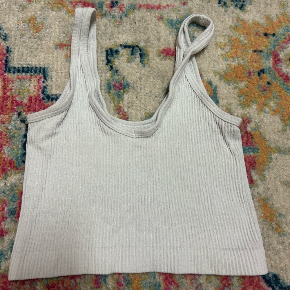 White tank top